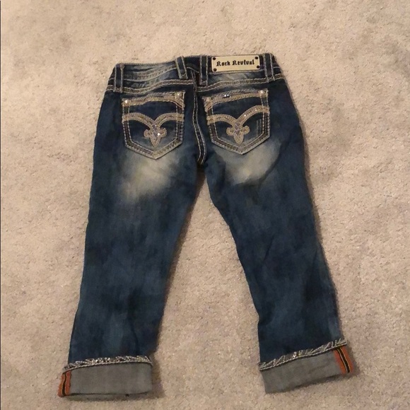 Dolly Rock Revival Capris - Picture 1 of 6